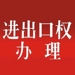 辦理進(jìn)出口權(quán)的流程